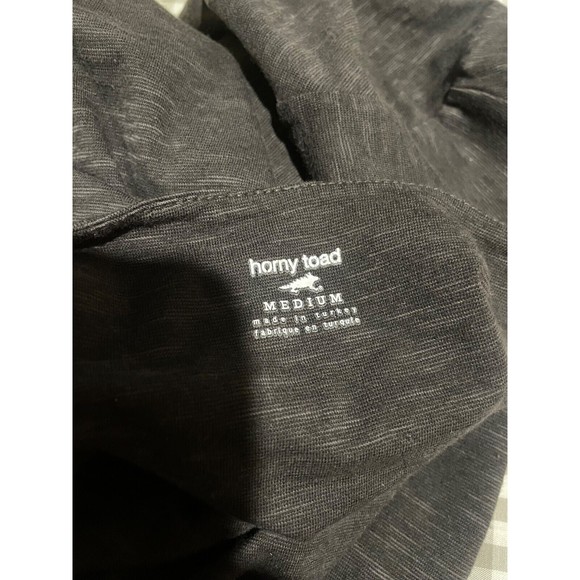 Horny Toad Women’s Rosalinda Dress size M Black Knit Organic Cotton Lyocell - Picture 5 of 7